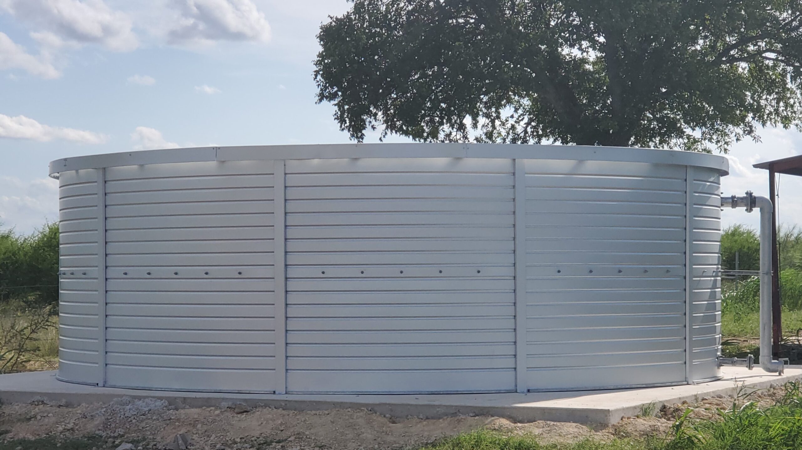 Rainwater collection tank